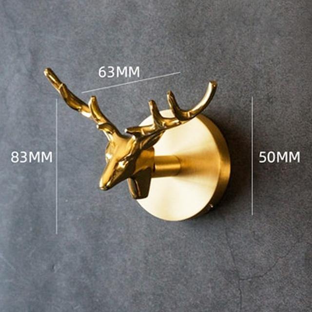 Decoratieve Kapstokhaak Dierenkop Voor Wanddecoratie - Image 10