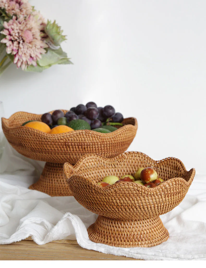 Decoratieve Rotan Fruitmanden voor Thuisgebruik - Image 9