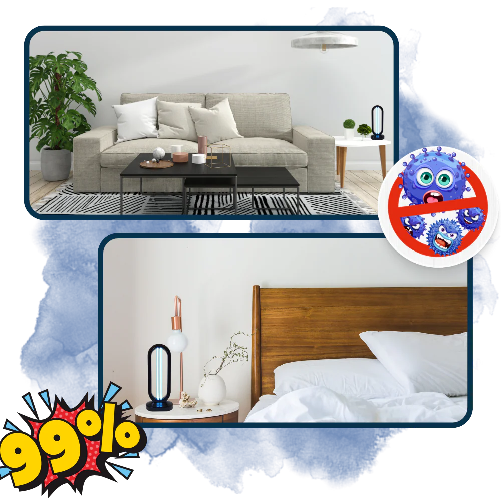 Desinfectielamp Draagbaar voor Thuis en Op Reis - Image 3