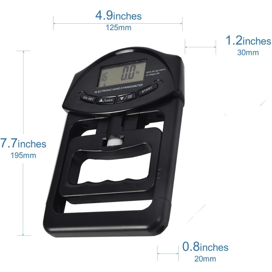 Digitale Handdynamometer voor Nauwkeurige Grijpkrachtmeting - Image 2
