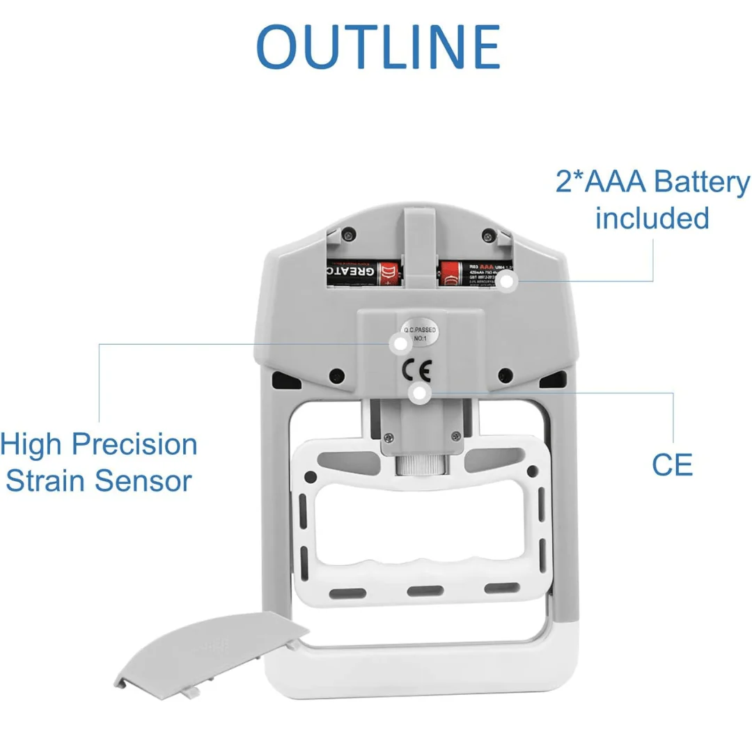 Digitale Handdynamometer voor Nauwkeurige Grijpkrachtmeting - Image 3