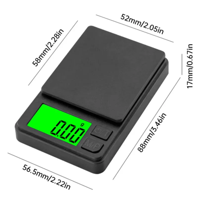 Digitale Weegschaal Compact en Nauwkeurig Voor Thuis en Onderweg - Image 4