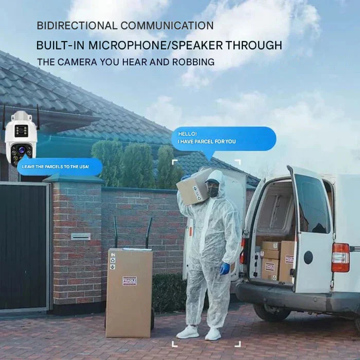 Draadloze Beveiligingscamera Buiten met Zonnepaneel en 4K Beeldkwaliteit - Image 5