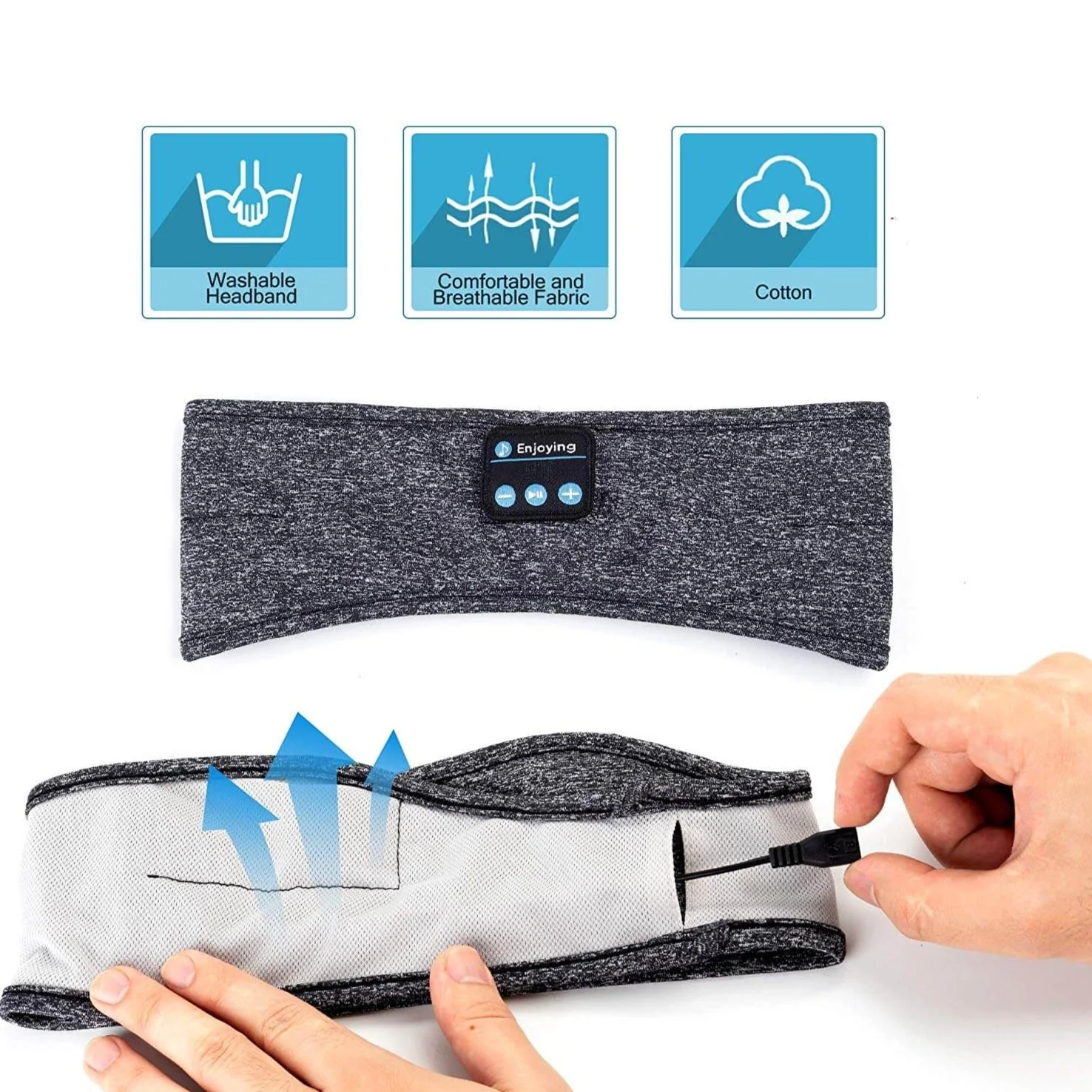 Draadloze Bluetooth Hoofdband - Image 4