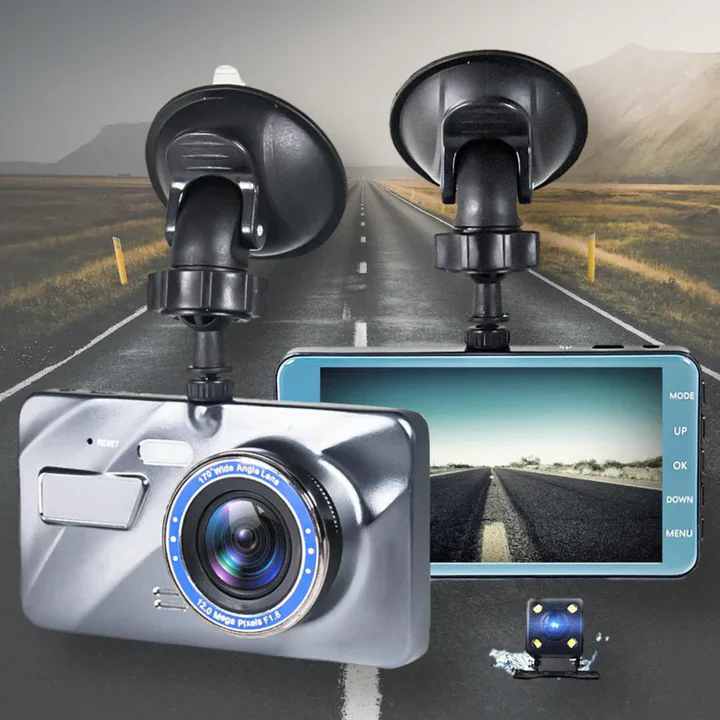Draadloze Dashcam Voor en Achter Met Nachtzicht en 170° Groothoeklens - Image 2