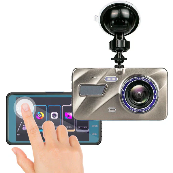 Draadloze Dashcam Voor en Achter Met Nachtzicht en 170° Groothoeklens - Image 5