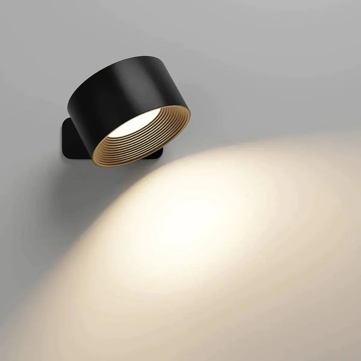 Draadloze Wandlamp 360° Verstelbaar voor Binnen en Buiten Gebruik