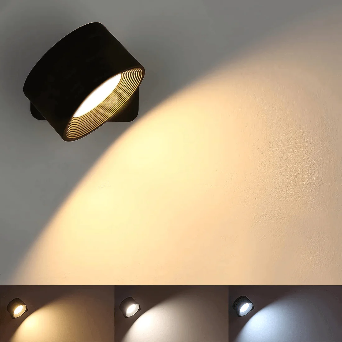 Draadloze Wandlamp 360° Verstelbaar voor Binnen en Buiten Gebruik - Image 8