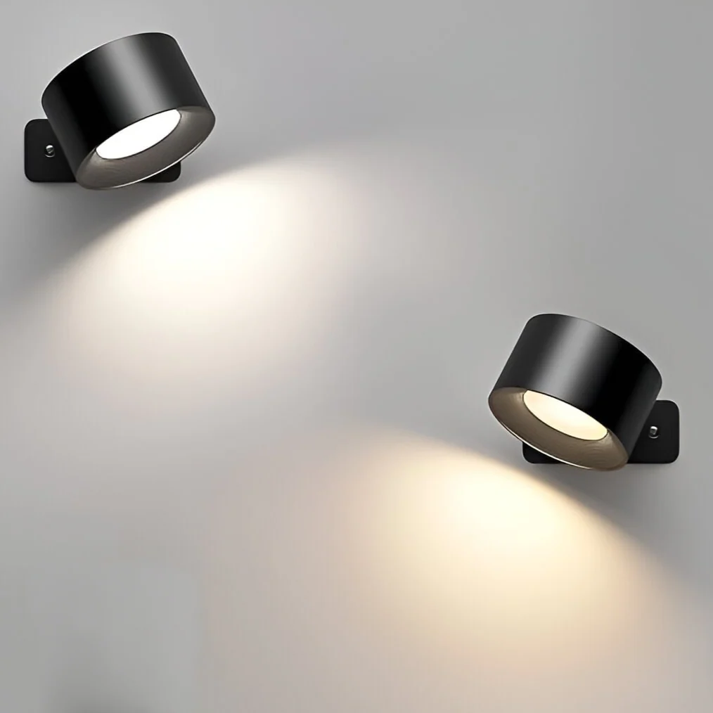 Draadloze Wandlamp Dimbaar met 360° Rotatiefunctie - Image 2