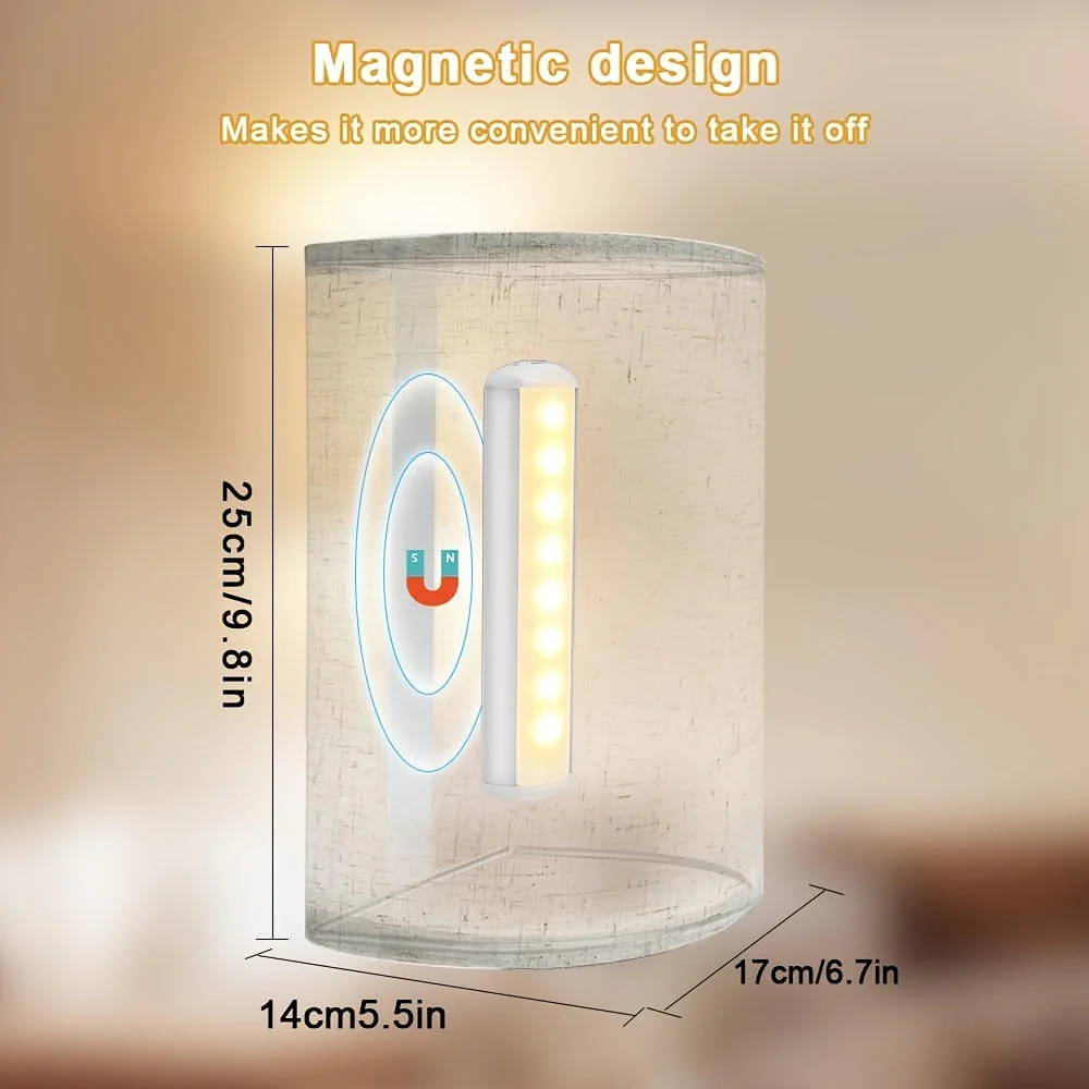 Draadloze Wandlampen Set voor Slaapkamer en Woonkamer - Image 3