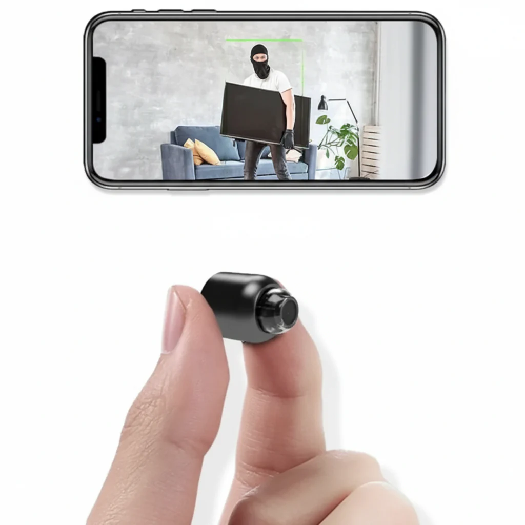 Draadloze WiFi-camera voor Discrete Bewaking