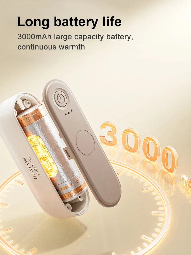 Draagbare Elektrische Handwarmer 2-in-1 Compact voor Koude Dagen - Image 3