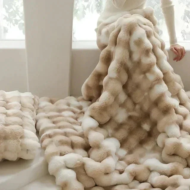 Draagbare Fleece Deken met Stijlvol Ontwerp - Image 5