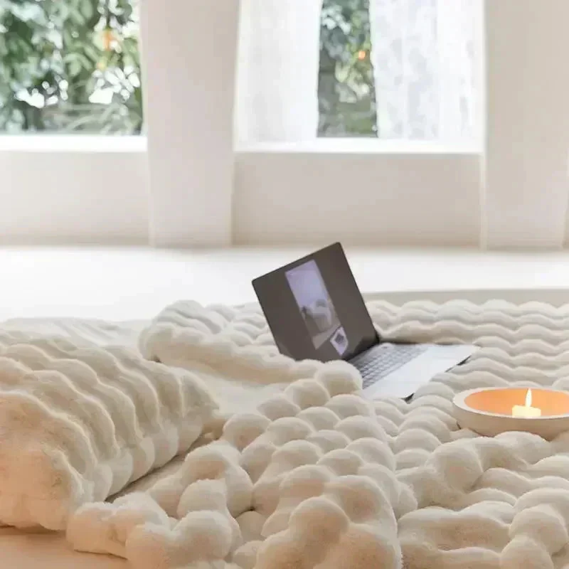 Draagbare Fleece Deken met Stijlvol Ontwerp - Image 8