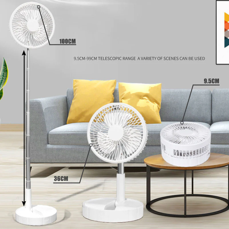 Draagbare opvouwbare ventilator - Image 5
