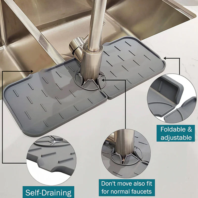 Druppelopvangplaat Flexibel Voor Keuken En Badkamer - Image 3