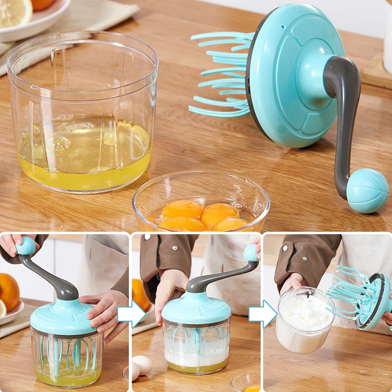 Eierklopper Mixer Handmatig voor Keuken - Image 3
