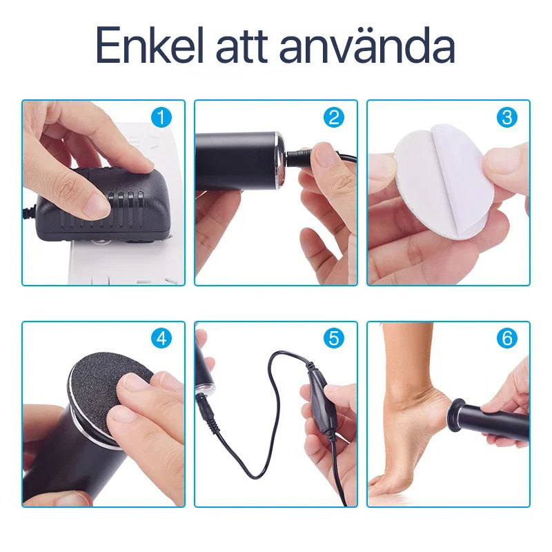 Elektrische Voetvijl voor Gladde Voeten - Image 6