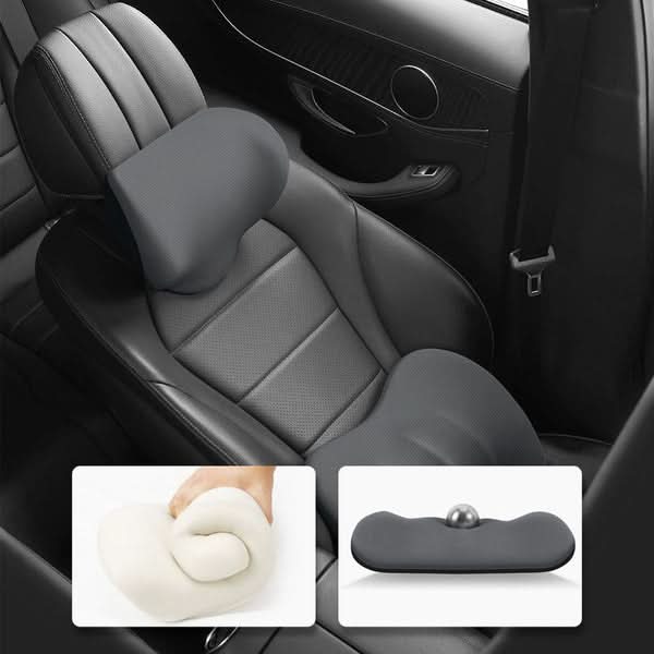 Ergonomisch Kussen Set voor Nek- en Rugondersteuning tijdens Kantoor, Auto en Gaming - Image 2