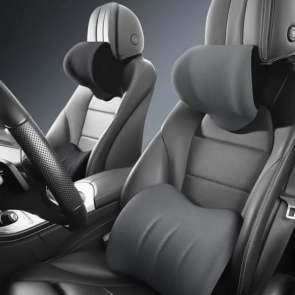 Ergonomisch Kussen Set voor Nek- en Rugondersteuning tijdens Kantoor, Auto en Gaming - Image 3