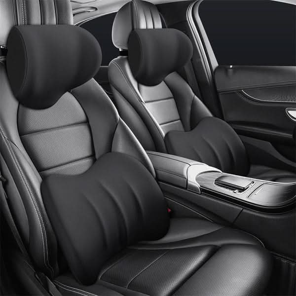 Ergonomisch Kussen Set voor Nek- en Rugondersteuning tijdens Kantoor, Auto en Gaming - Image 8