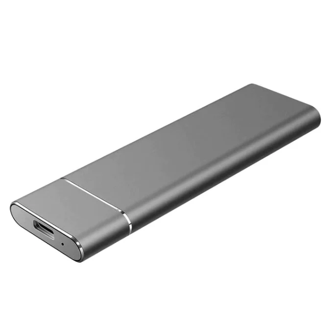 Externe Harde Schijf 2TB Draagbaar Aluminium Met Hoge Overdrachtsnelheid