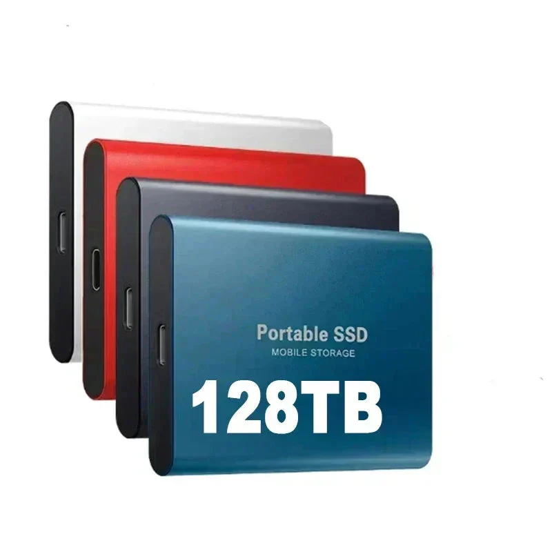 Externe SSD 128 TB Compact en Betrouwbaar met Hoge Overdrachtssnelheid