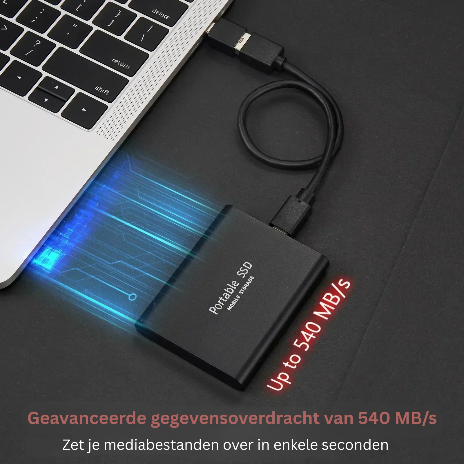 Externe SSD 128 TB Compact en Betrouwbaar met Hoge Overdrachtssnelheid - Image 2