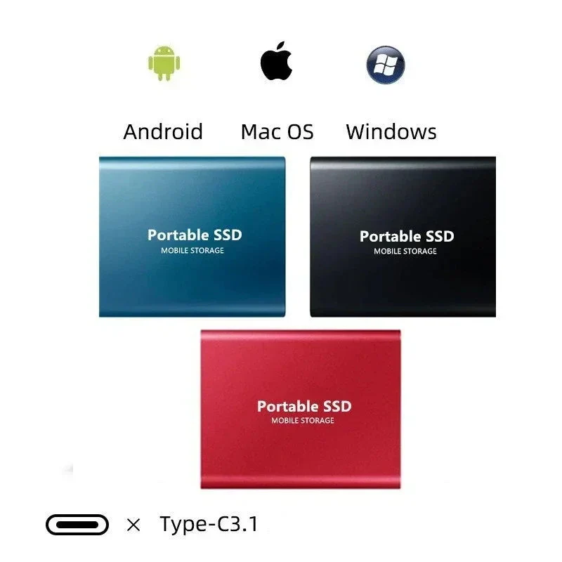 Externe SSD 128 TB Compact en Betrouwbaar met Hoge Overdrachtssnelheid - Image 3