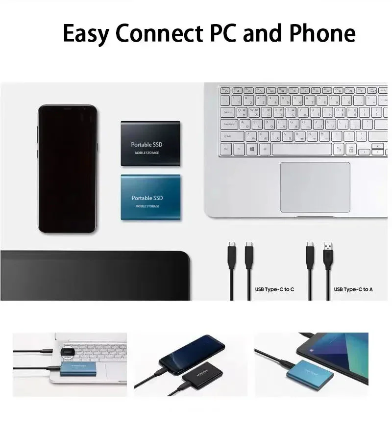 Externe SSD 128 TB Compact en Betrouwbaar met Hoge Overdrachtssnelheid - Image 6