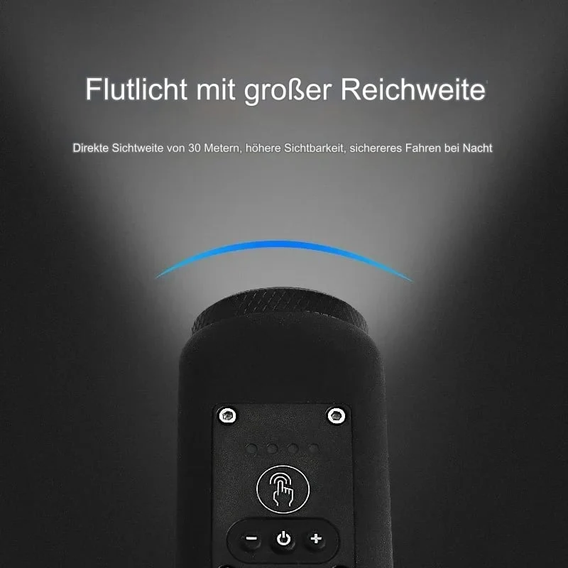 Fiets Elektronische Claxon met LED Licht Waterdicht en Schokbestendig - Image 5
