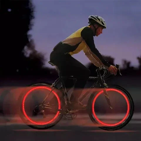 Fietsventielverlichting LED voor Nachtelijke Rit - Image 2