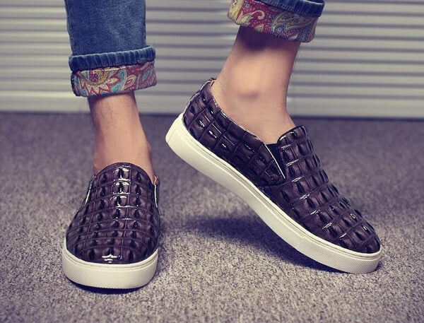 Leren Crocodile Loafers - Image 11