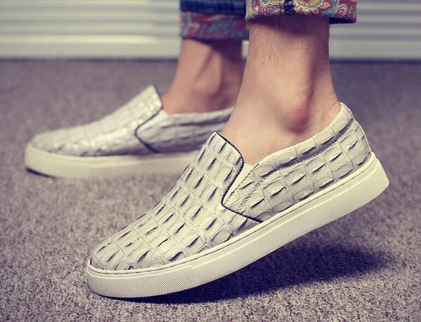 Leren Crocodile Loafers - Image 12