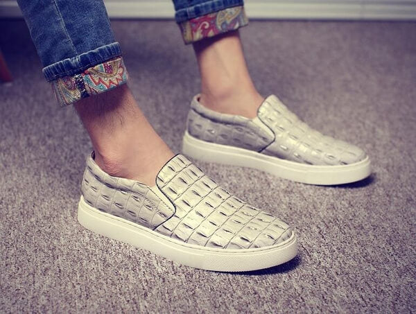 Leren Crocodile Loafers - Image 13