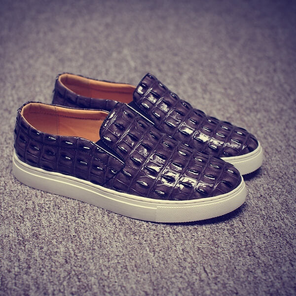 Leren Crocodile Loafers - Image 7