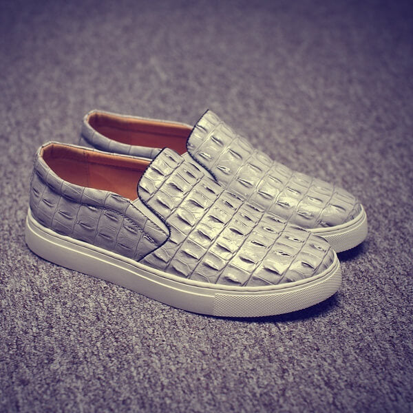 Leren Crocodile Loafers - Image 8