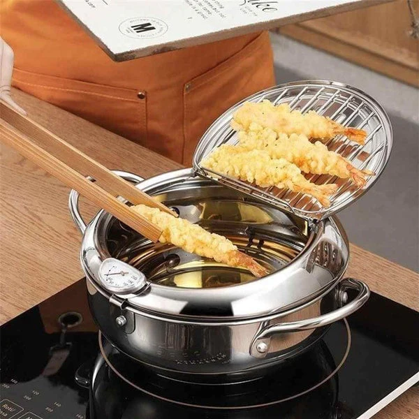 Friteuse Voor Perfect Gefrituurde Maaltijden Met Ingebouwde Thermometer - Image 3