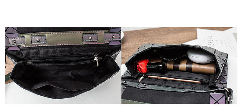 Geometrische Lichtgevende Crossbody Tas - Image 9