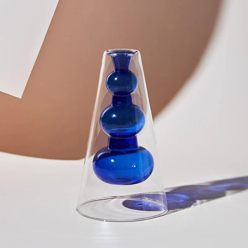 Glazen Vaas Artistiek Scandinavisch Design voor Interieurdecoratie - Image 13