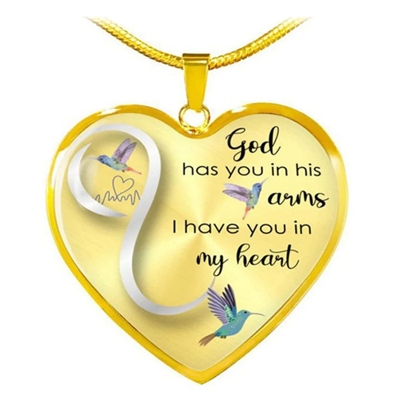 God Heeft je In Zijn Armen Kolibrie Ketting - Image 5