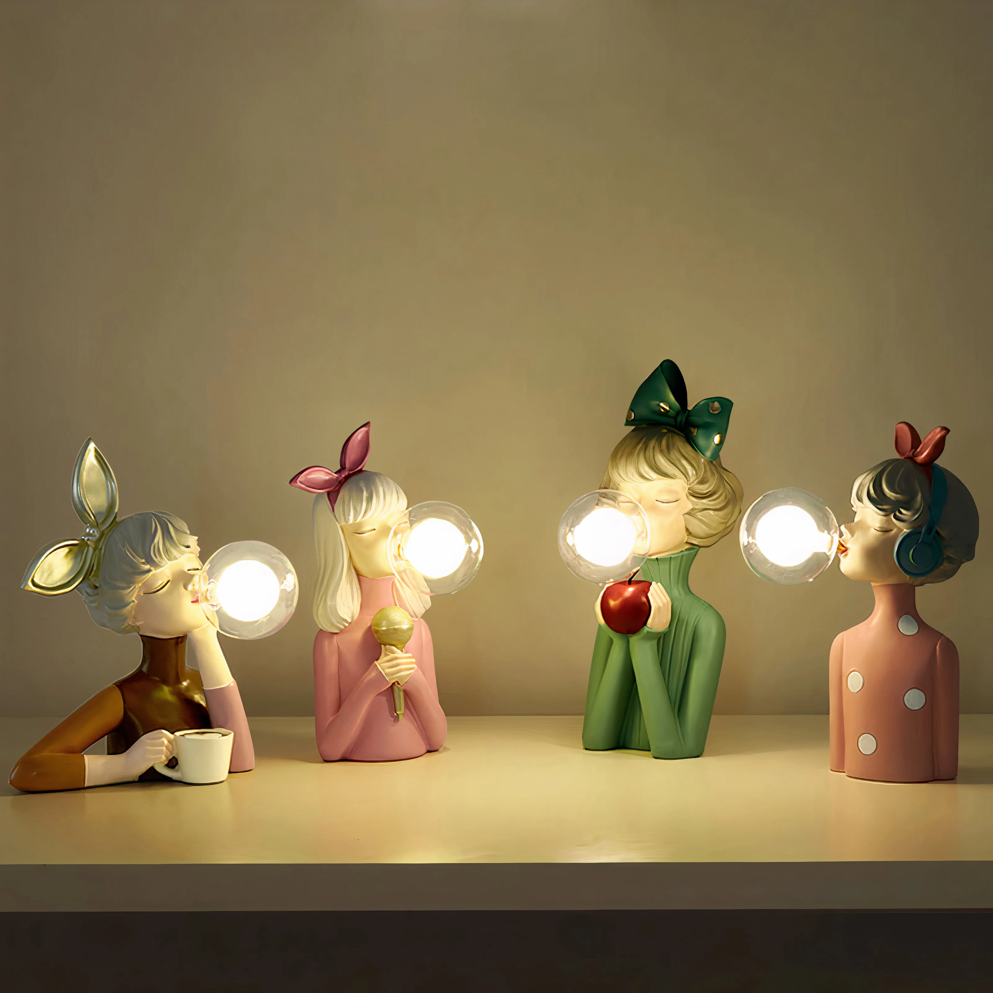 Handgemaakte Tafellamp Uniek Design voor Sfeervolle Verlichting - Image 2