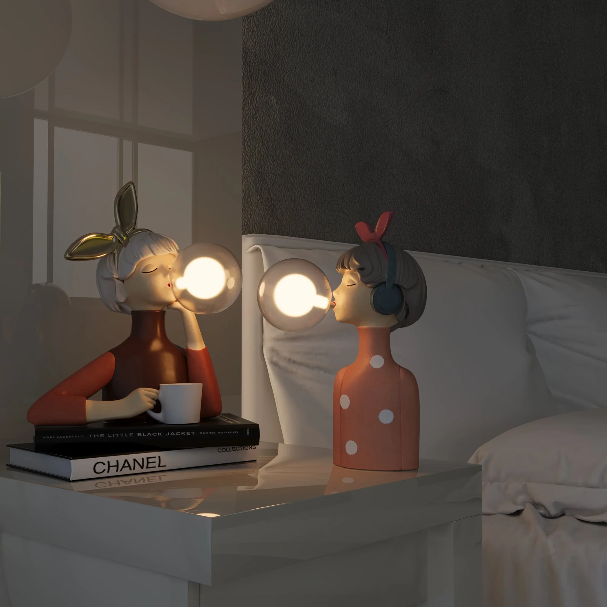 Handgemaakte Tafellamp Uniek Design voor Sfeervolle Verlichting - Image 9