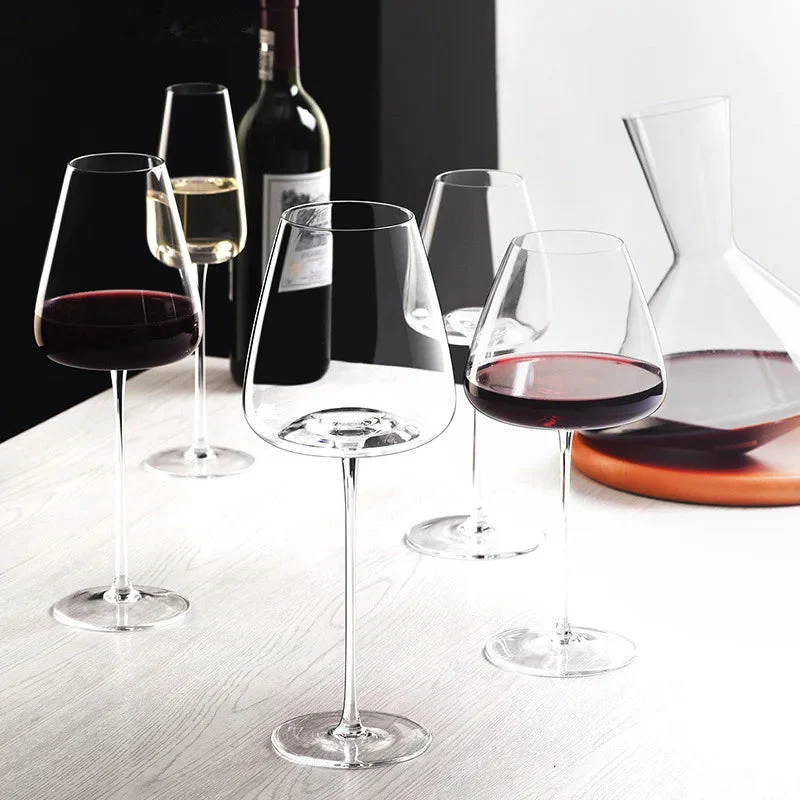 Handgemaakte Wijn- en Champagneglazen Set met Verfijnd Ontwerp - Image 6