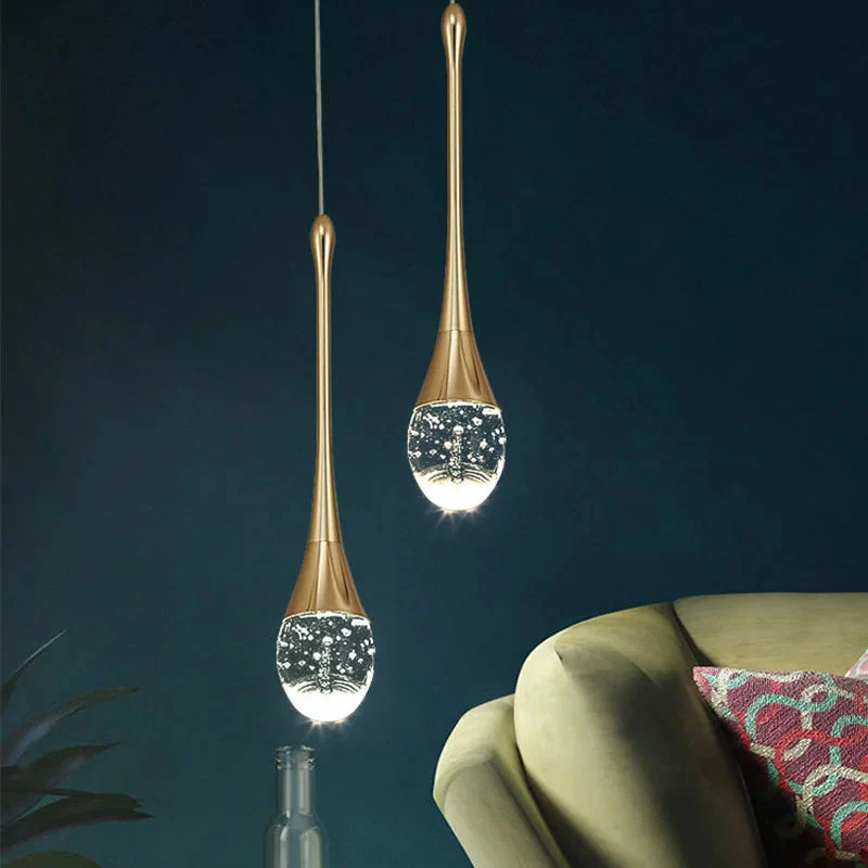 Hanglamp Druppelvormig Glas voor Eettafel en Woonkamer Lamp - Image 6