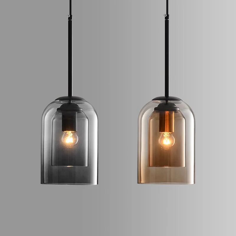 Hanglamp voor Binnen met Dubbel Glas Stijlvol Ontwerp - Image 2
