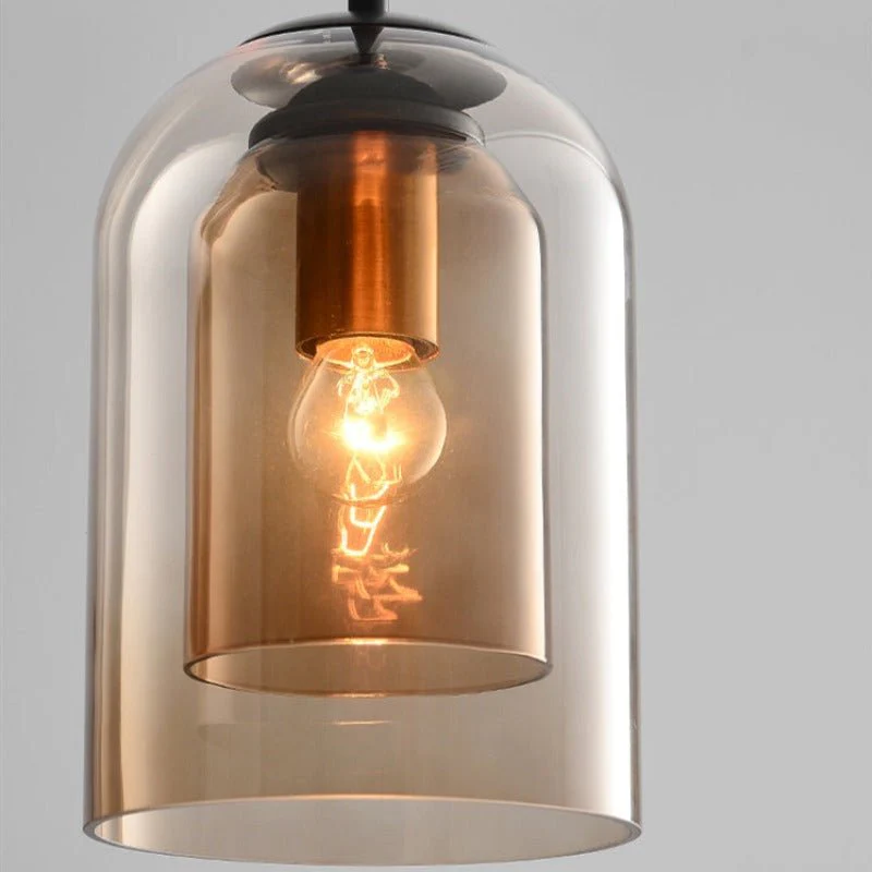 Hanglamp voor Binnen met Dubbel Glas Stijlvol Ontwerp - Image 9