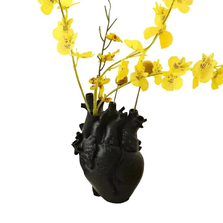 Hartvormige Vaas Elena Grieks Geïnspireerd Design Decoratief Accessoire