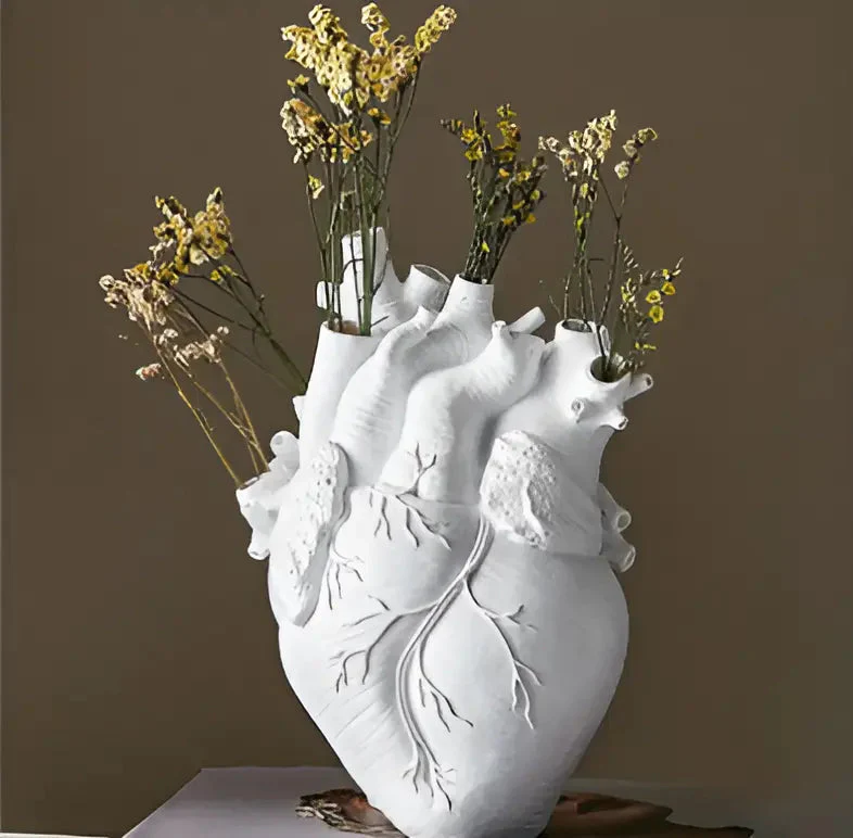 Hartvormige Vaas Elena Grieks Geïnspireerd Design Decoratief Accessoire - Image 3