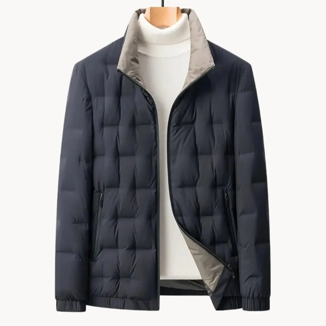 Heren All-Weather Jacket Met Minimalistisch Ontwerp - Image 4